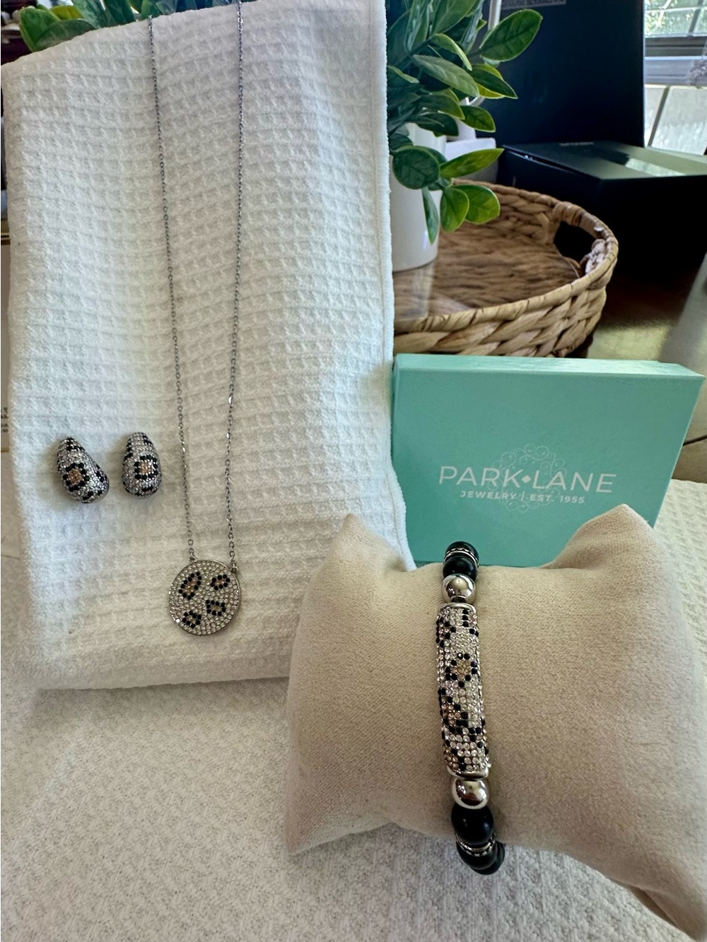 Park Lane Leopard  3-Piece Jewelry Set